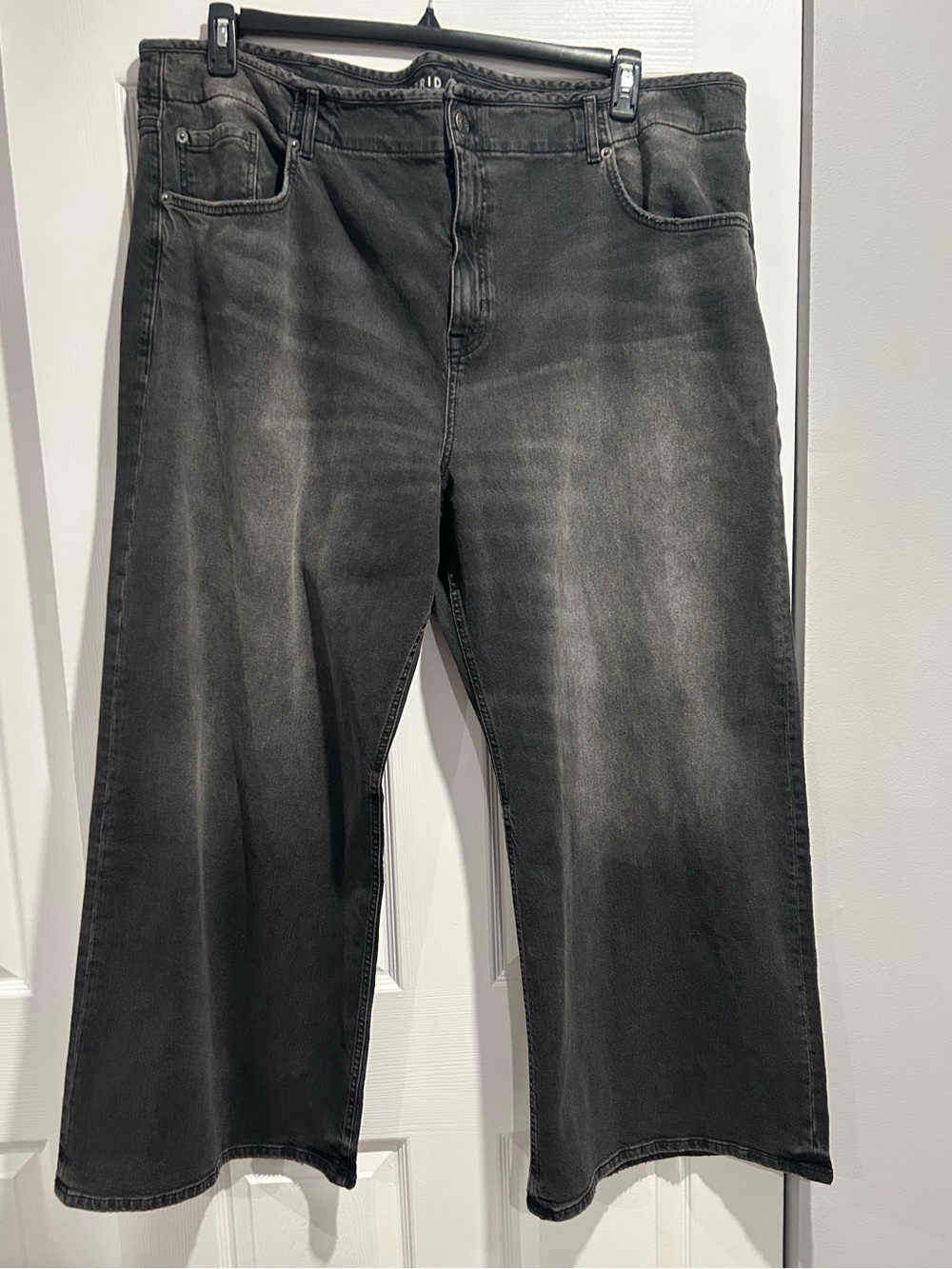 Plus  Black High-Rise Jeans